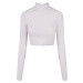 Women's Organic Long Sleeve Turtleneck - Lilac