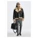 BUNDA GANT HEAVY SHEARLING JACKET čierna