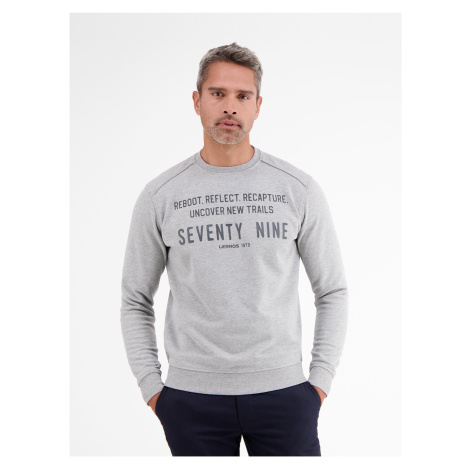 Light gray men's sweatshirt LERROS - Men