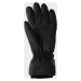 Dámske lyžiarske rukavice 4F H4Z22-RED001 čierne Černá