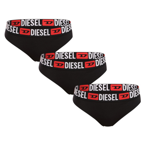 3PACK women's thong Diesel multicolor