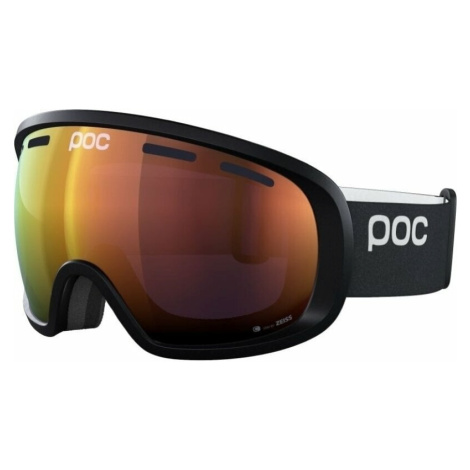 POC Fovea Uranium Black/Partly Sunny Orange Lyžiarske okuliare