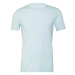 Canvas Unisex tričko s krátkym rukávom CV3001CVC Heather Ice Blue