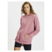 Trendy Women's Aged Pink Sweatshirt - Women