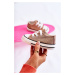Kids sneakers knotted Rose Gold Wella