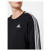 ADIDAS SPORTSWEAR Športová mikina 'Essentials'  čierna / biela