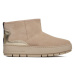 Tommy Hilfiger Snehule Metallic Suede Snowboot FW0FW07850 Béžová