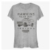 Queens Netflix Stranger Things - Hawkins Police Auto Women's T-Shirt