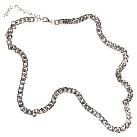 Long Basic Chain Necklace - Silver Color Urban Classics