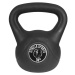 Gorilla Sports kettlebell činka, plast, černá, 14 kg