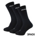 HORSEFEATHERS Ponožky Delete Premium 3Pack - black BLACK
