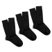 Ponožky Banana 3Pack Essentials Noir Elegance Black