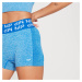 MP Curve Women's Booty Shorts - True Blue