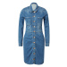 LTB Košeľové šaty 'Halsey'  modrá denim