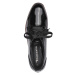 TAMARIS Šnurovacie topánky  čierna