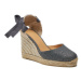 Castañer Espadrilky Carina/8/032 021767 Sivá