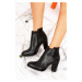 Fox Shoes Black Women's Boots