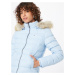 Tommy Jeans Zimná bunda 'Essential'  béžová melírovaná / námornícka modrá / svetlomodrá / ohnivo