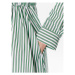 Tommy Hilfiger Košeľové šaty WW0WW37955 Zelená Regular Fit