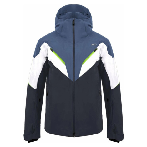 Kjus Mens Force Jacket Deep Space/Steel Blue Lyžiarska bunda