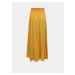 Žltá kvetovaná maxi sukňa TALLY WEiJL