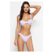 Trendyol Lilac Underwire Bikini Top
