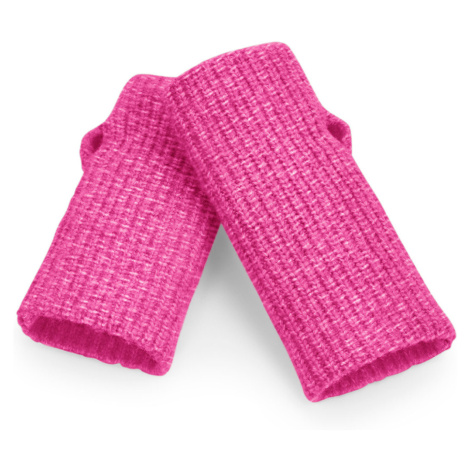 Beechfield Bezprstové zimné rukavice B397R Bright Pink