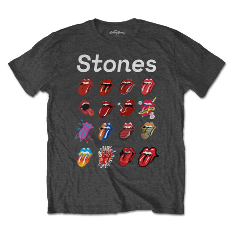 The Rolling Stones tričko No Filter Evolution Šedá