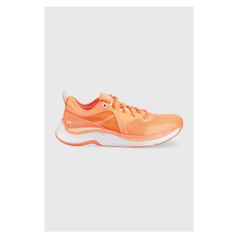 Tréningové topánky Under Armour Hovr Omnia oranžová farba,