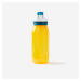 Cyklistická fľaša so slamkou pre deti od 3 do 6 rokov 350 ml žltá