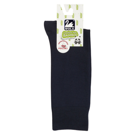 Hladké pánské ponožky s model 6179557 - Wola