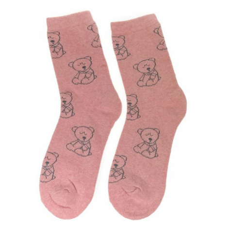 Thermo ružové ponožky TEDY