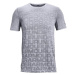 Under Armour Men's T-Shirt Seamless Wordmark SS Grey, SM