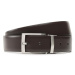 Timberland Pánsky opasok 35mm Rev Square Tip Belt TB0A1DFP Hnedá