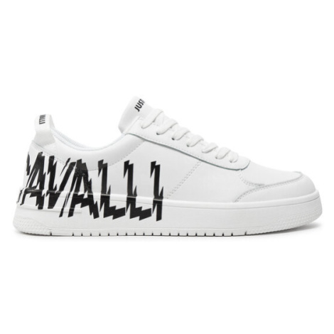 Just Cavalli Sneakersy 76QA3SM5 Biela