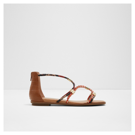 Oranžovo-hnedé dámske sandále ALDO Oceriwenflex