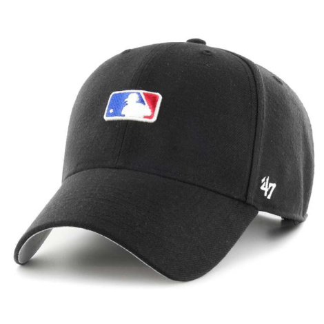 Bavlnená šiltovka 47brand MLB Batter Man čierna farba, s nášivkou 47 Brand