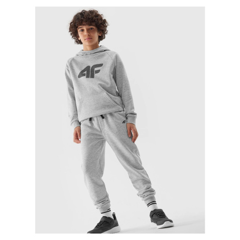4F jogger sweatpants for boys - grey