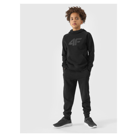 4F jogger sweatpants for boys - black