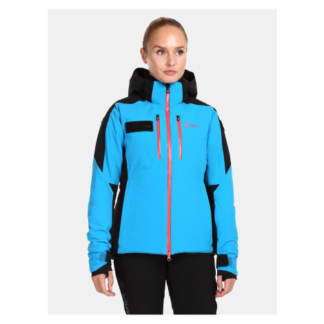 Čierno-modrá dámska lyžiarska bunda Kilpi DEXEN-W
