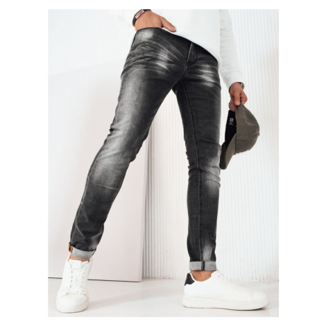 Men's Black Denim Dstreet Pants