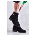 Suede Suede Boots with Black Giana Ornament