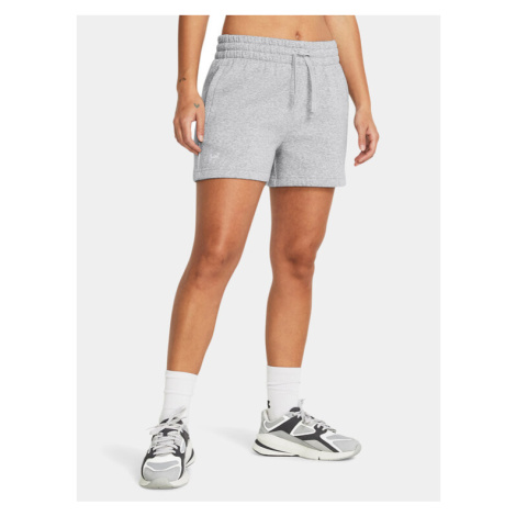 Under Armour Športové kraťasy Rival Fleece Short 1382723-011 Sivá Loose Fit