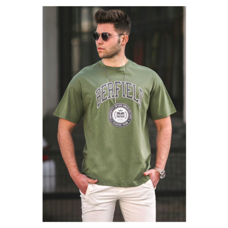 Madmext Khaki Men's T-Shirt 4999