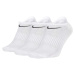 Nike Everyday Lightweight Training No-Show Socks 3-Pack White/ Black