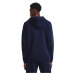 Mikina Under Armour Essential Fleece Fz Hood Midnight Navy