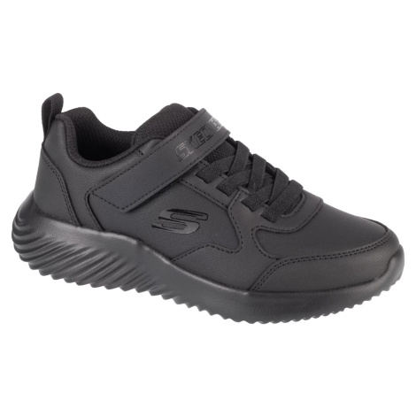 Čierne detské tenisky Skechers Bounder - Power Study 405626L-BBK