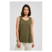 Women's tank top MOODO - olive