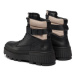 Tommy Hilfiger Outdoorová obuv Th Elevated Chunky Lth Bkle Boot FM0FM04909 Čierna