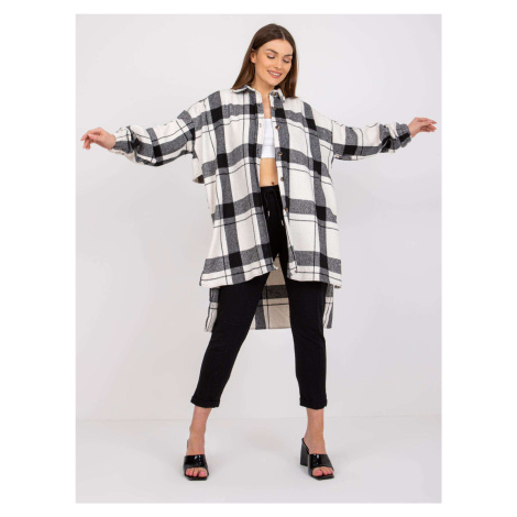 Black and white shirt with wool in America
